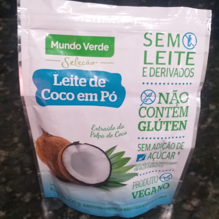 photo of Mundo verde Leite de Coco em Pó shared by @bcmartins82 on  19 Apr 2022 - review