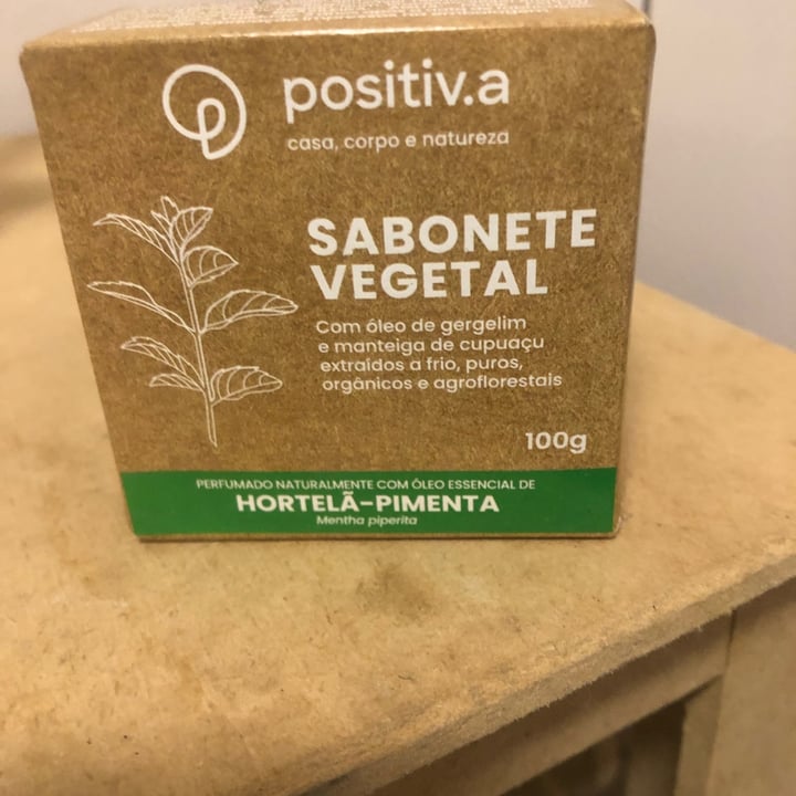 photo of Positiv.a Sabonete Vegetal Hortelã-Pimenta shared by @lisandre on  08 Jun 2022 - review