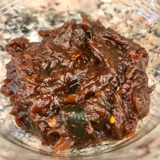 「Seeni Sambol」の料理の写真