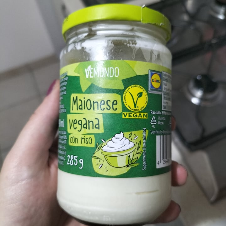 photo of Vemondo  Maionese Vegana con Riso shared by @ileniaia on  28 Jun 2022 - review