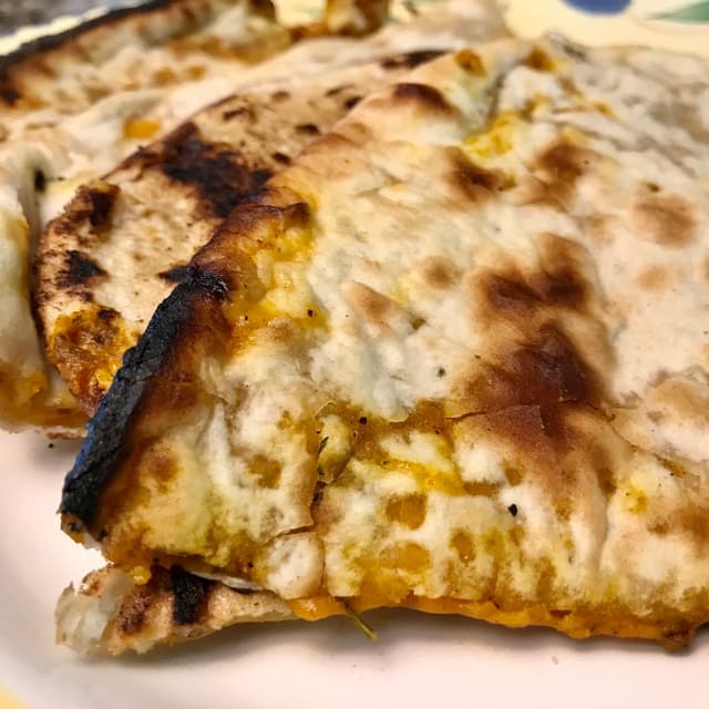 Photo of the dish “Vegan Spicy Cheese Naan”