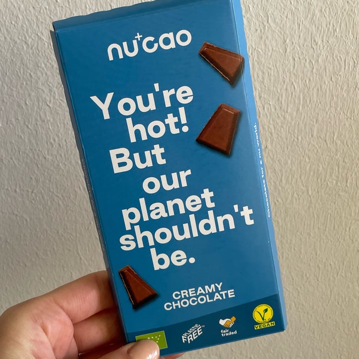photo of Nucao Creamy Chocolate Bar shared by @fbradaschia on  17 Jun 2022 - review