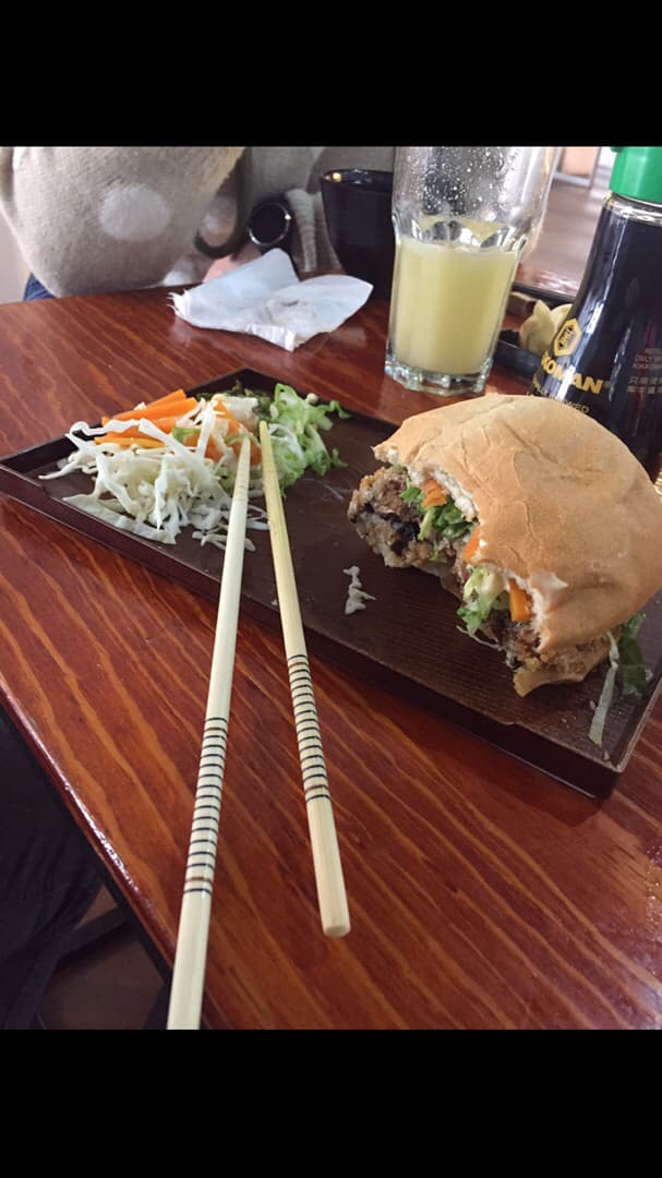 Photo du plat “Hamburguesa de portobello”