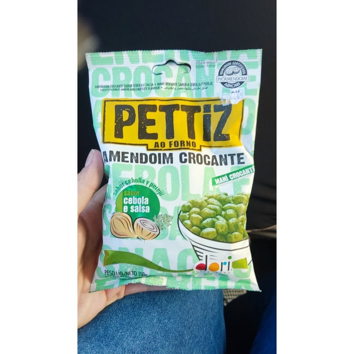 photo of Pettiz Pettiz Amendoim Crocante Sabor Cebolla y Salsa shared by @agarciax on  26 Aug 2022 - review