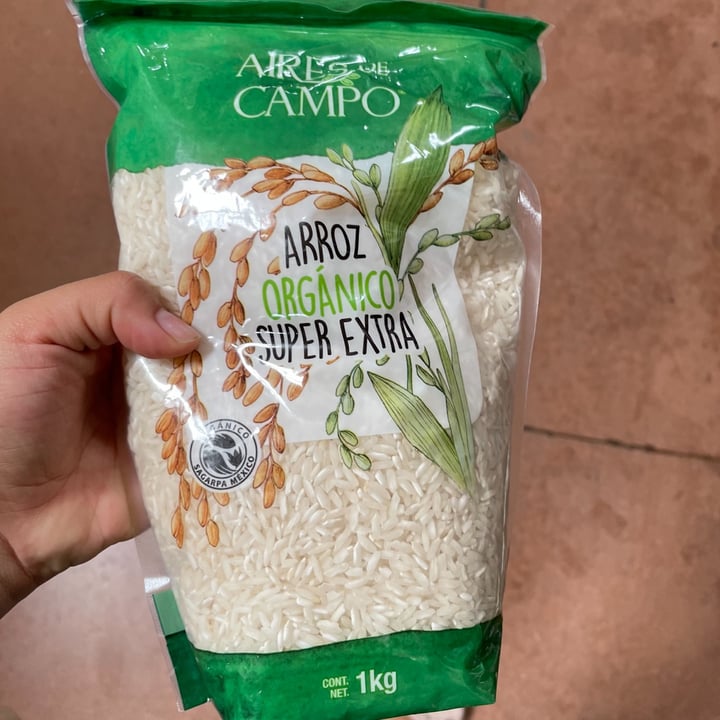 photo of Aires de Campo Arroz Integral Orgánico Súper Extra shared by @veggieee on  29 Jun 2022 - review