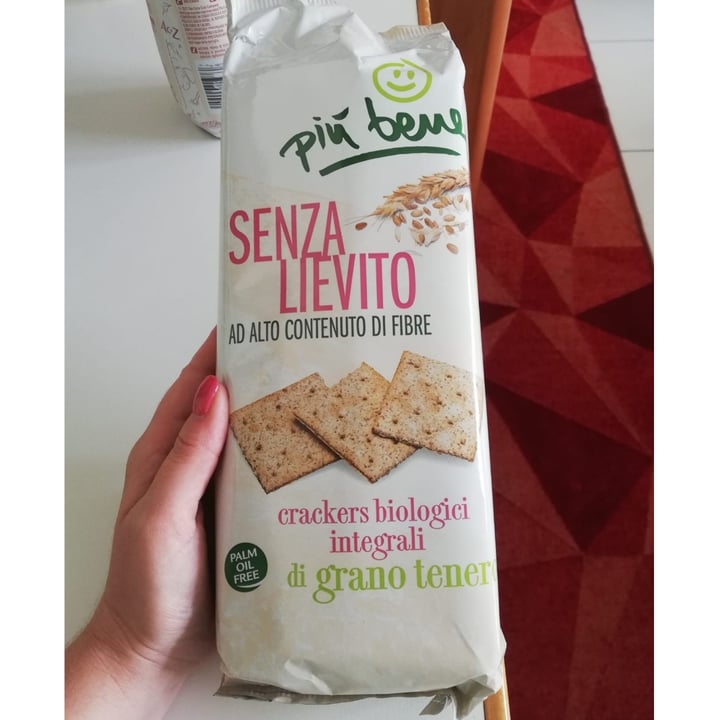 review photo of Piú bene Crackers integrali biologici shared by @franc3scocap on 29 Jun 2022 - review