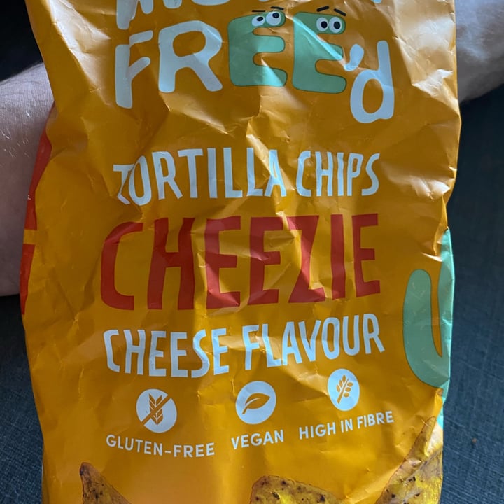 photo of Freed Foods Mister Free'd Tortilla Chips Vegan Cheese 135g Freed Foods Mister Free'd Tortilla Chips Vegan Cheese shared by @sunnycaribbeanvegan on  14 May 2022 - review