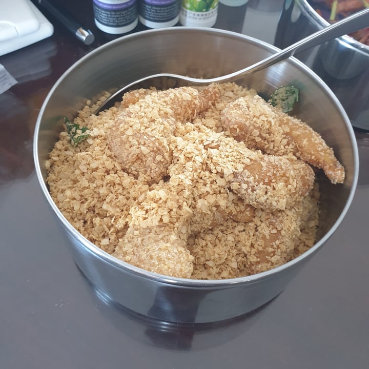 photo of Shu Vegetarian Stall Cereal Prawn shared by @hermainesay on  16 Jun 2020 - review