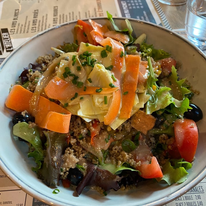 photo of L'Atelier Veggie Bowl shared by @wfpbguy on  16 Apr 2022 - review