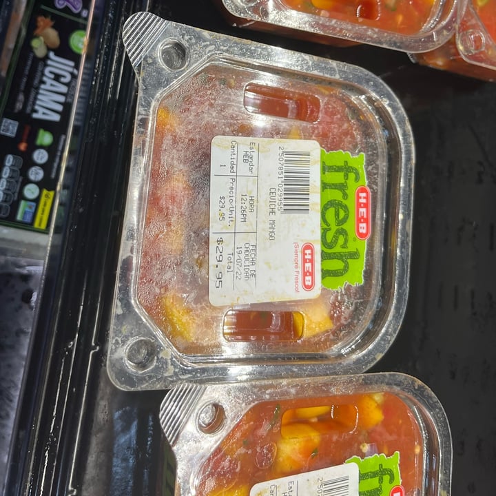 review photo of HEB Ceviche De Mango shared by @hannialomelia on 27 Jul 2022 - review