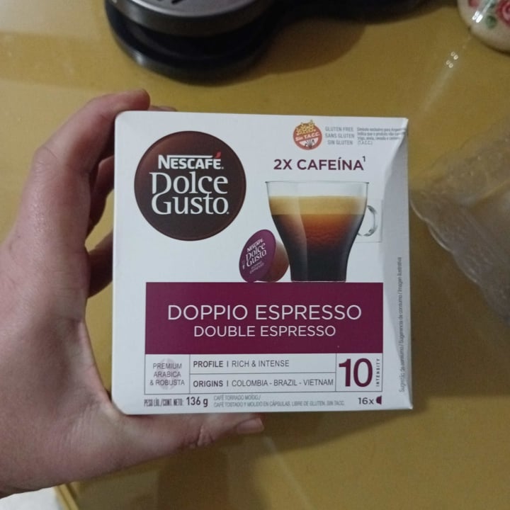 photo of Nescafè Dolce Gusto doppio espresso shared by @aarnosti on  10 May 2022 - review