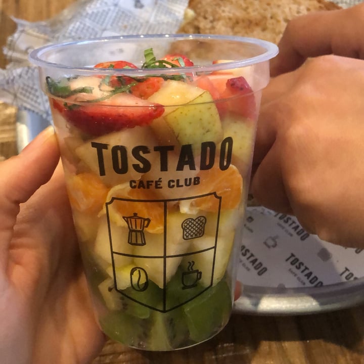 photo of Tostado Ensalada de frutas shared by @valendono on  02 Oct 2021 - review