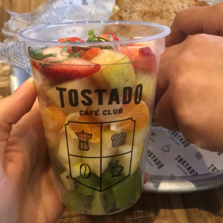 review photo of Tostado Ensalada de frutas shared by @valendono on 02 Oct 2021 - review
