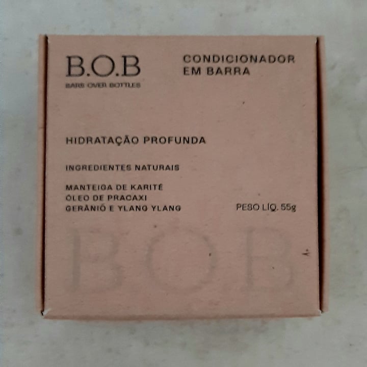 review photo of B.O.B Condicionador Sólido Hidratação Profunda shared by @carolterra on 02 Jun 2022 - review