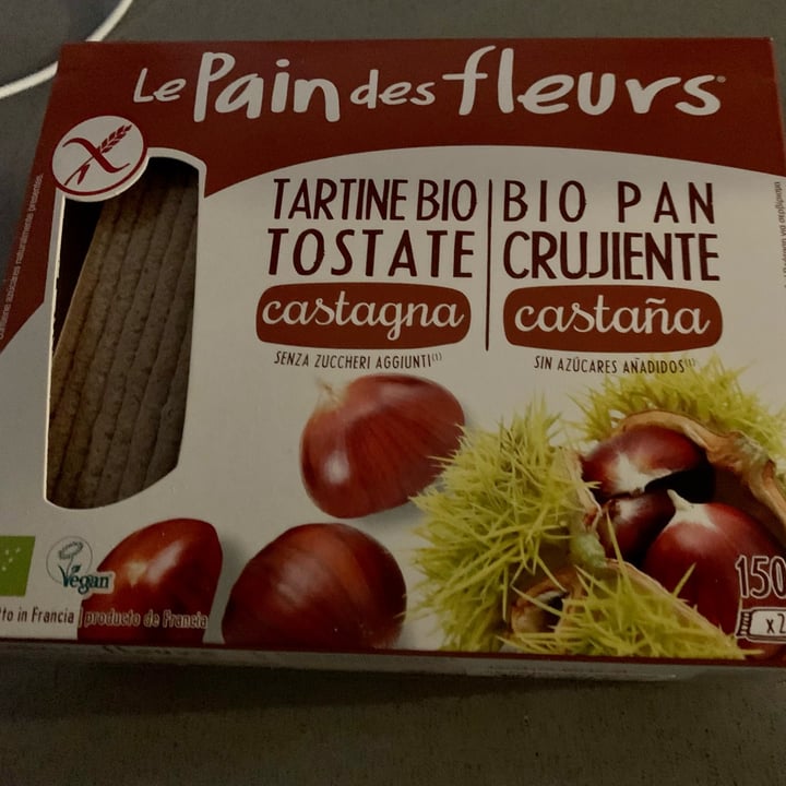 photo of Le Pain des Fleurs Tartine bio tostate Castagna shared by @elenin75 on  25 Mar 2022 - review