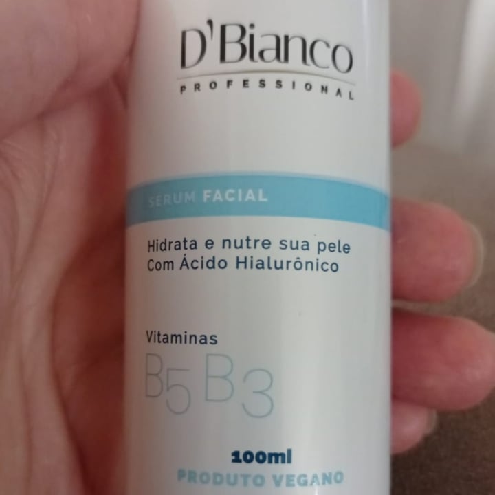 photo of D’bianco Serum Facial shared by @tacianapereira on  08 Nov 2022 - review