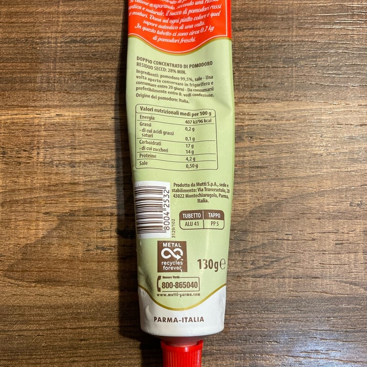 review photo of Mutti Doppio Concentrato Di Pomodoro shared by @lalice on 16 Jul 2022 - review