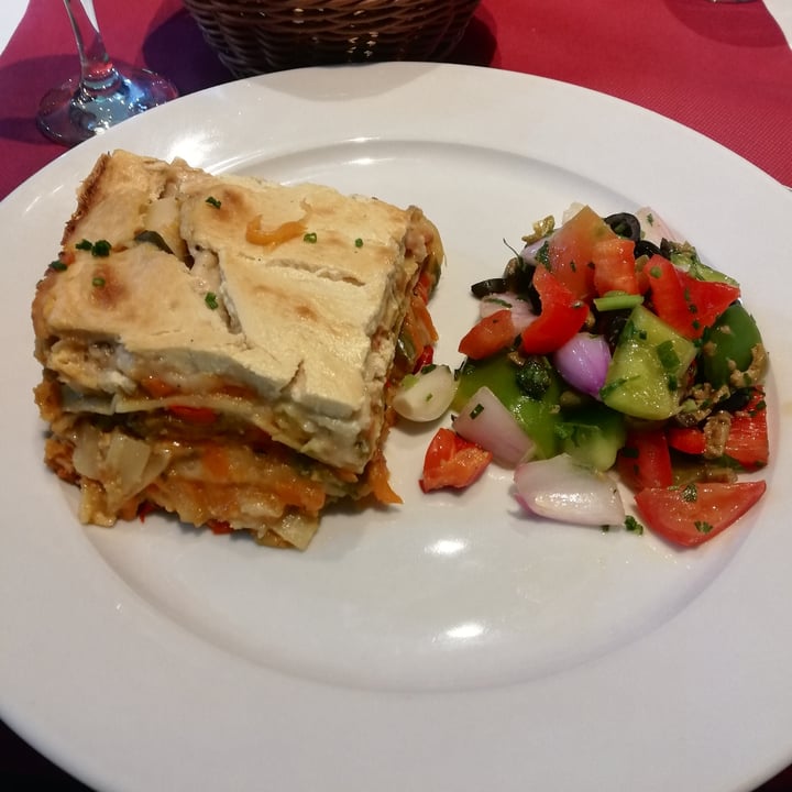 photo of Tulsi Vegan Restaurant Lasaña vegetal shared by @ruskris on  03 Oct 2020 - review