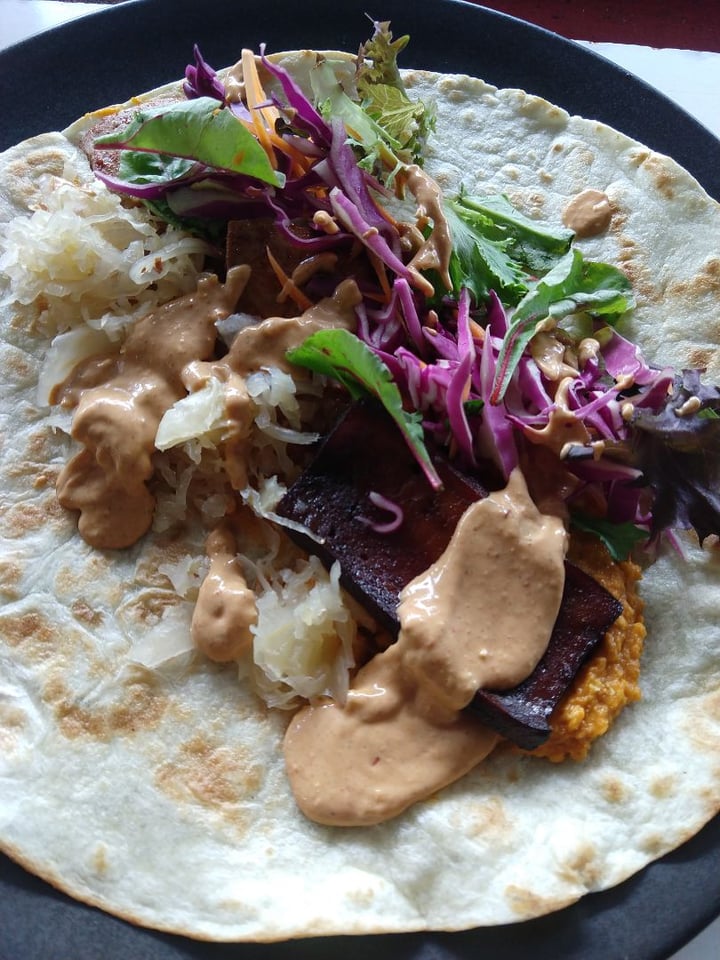 photo of Lentil As Anything Bacon tofu wrap shared by @andreavaldivia on  22 Feb 2020 - review
