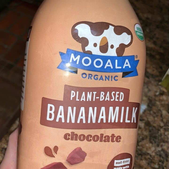 photo of Moola Organic Plant based Banana Milk Chocolate shared by @usa-ute on  14 May 2022 - review