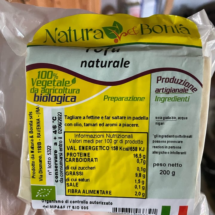 review photo of Natura e bontà di Antonio Iaculli Tofu Al Naturale shared by @myyogicheart on 05 Apr 2022 - review