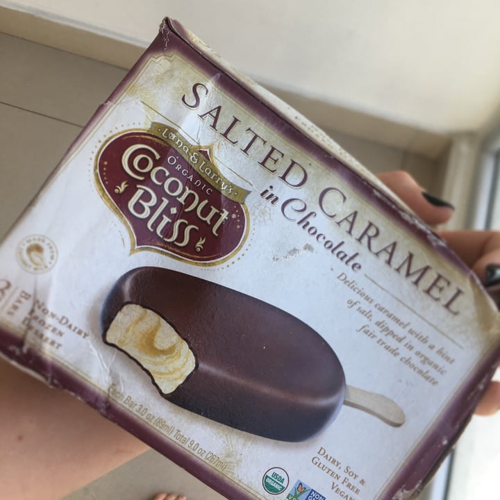 photo of Coconut Bliss Sea Salt Caramel in Chocolate Bars shared by @asiayportia on  03 Jan 2021 - review
