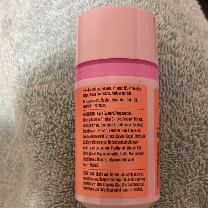 photo of Myaura Organics Deodorant Stick shared by @disarr on  20 Jun 2022 - review