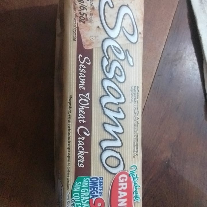 review photo of Granix Galletitas Crackers con Semilla de Sésamo shared by @melicuerva on 12 Oct 2022 - review