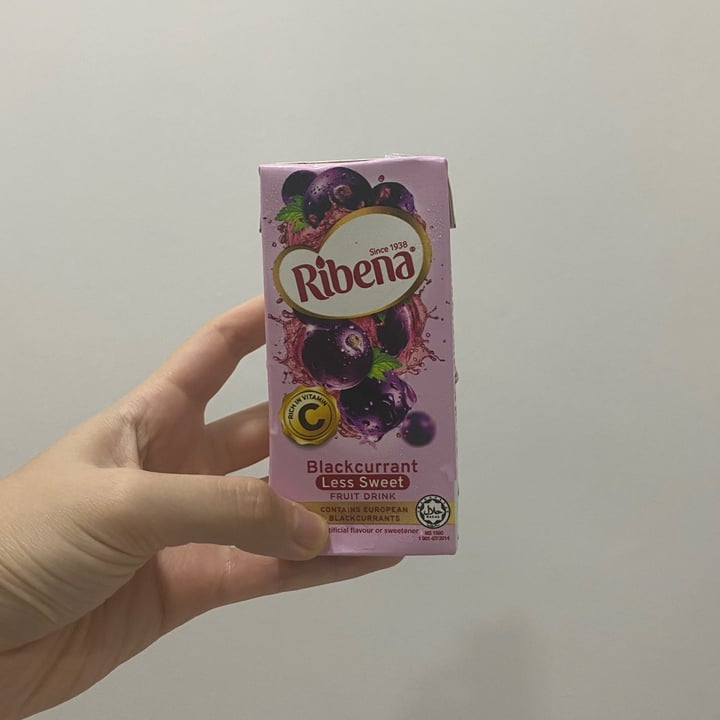 photo of Ribena Blackcurrant (Less Sweet) shared by @ilsaa on  10 Apr 2022 - review