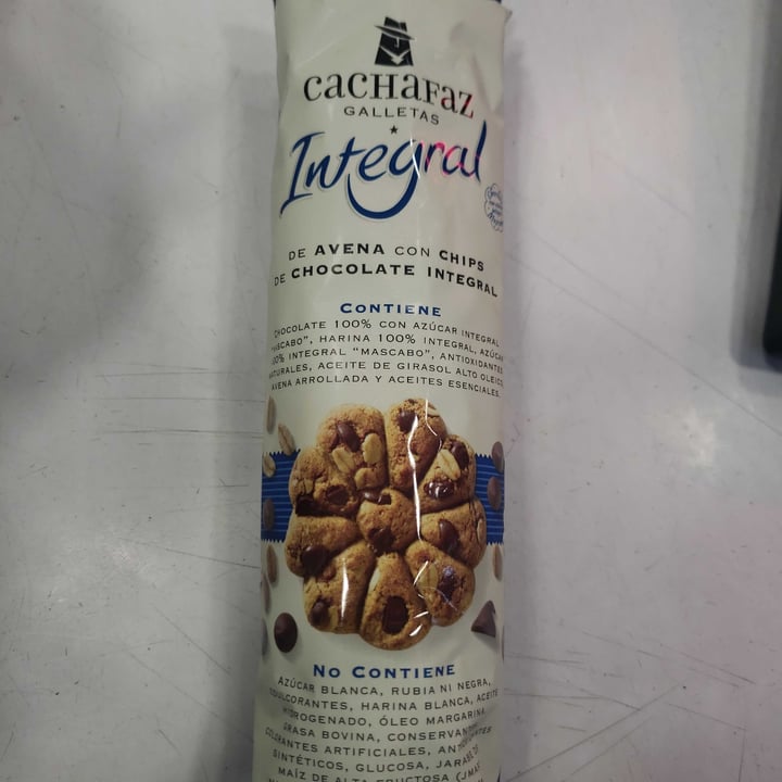 photo of Cachafaz Galletas Integral De Avena Con Chips De Chocolate shared by @veronica1312 on  01 Jul 2021 - review