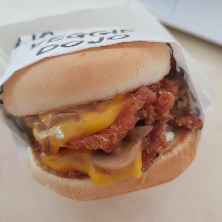 photo of Veggie Dojo Marvellous Mushroom Double Cheeseburger shared by @shanna on  05 Sep 2020 - review