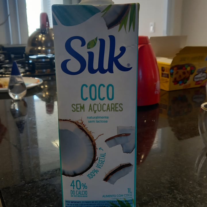 photo of Silk Leite De Coco Sem Açúcares shared by @erikaromualdo on  29 Apr 2022 - review