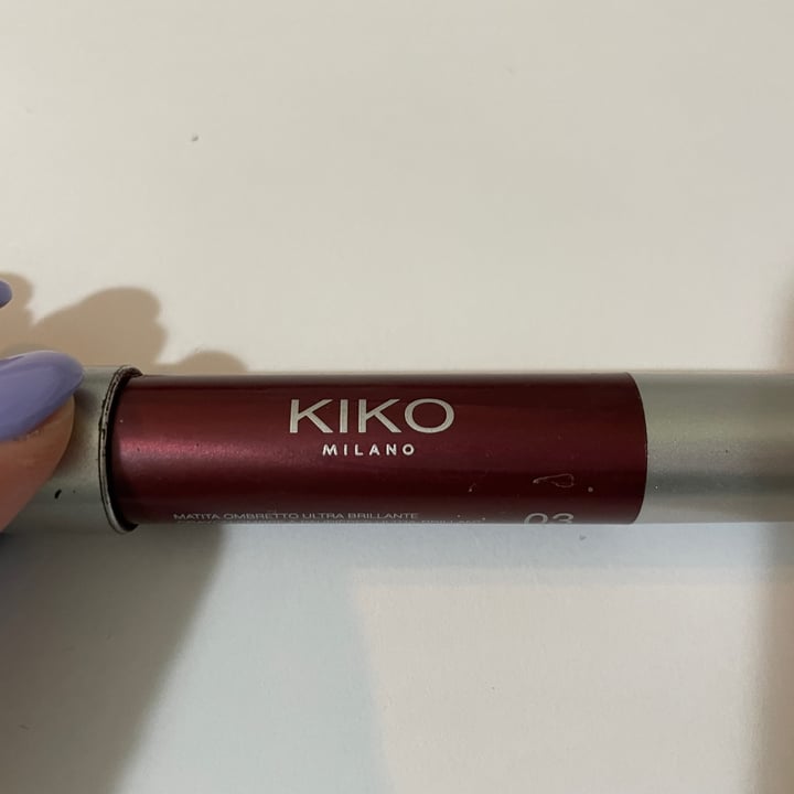 photo of Kiko Milano Eyeshadow sparkling trail #3 shared by @fabihoshi on  14 Apr 2022 - review