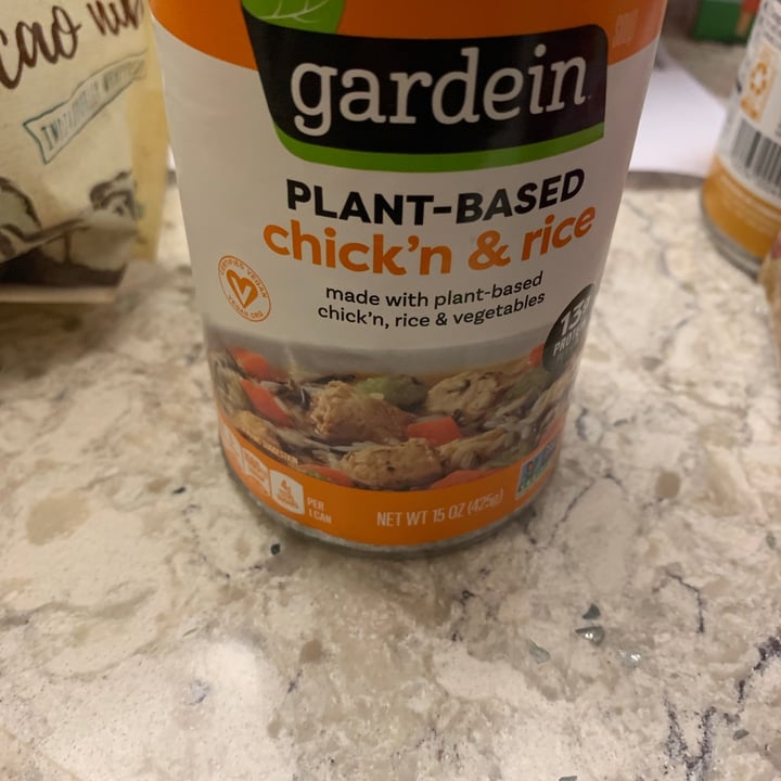 review photo of Gardein Chick’n & Rice Soup shared by @jaydenh on 28 Jul 2021 - review