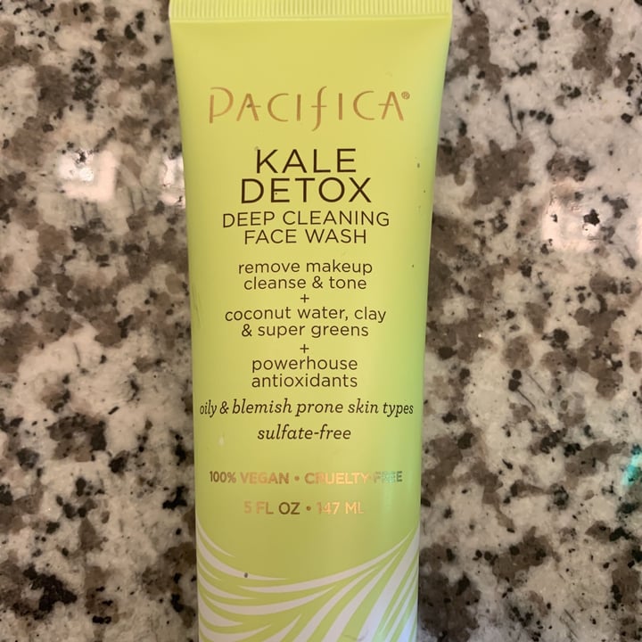 photo of Pacifica Kale Detox Deep Cleaning Face Wash shared by @azmaj on  29 Apr 2020 - review