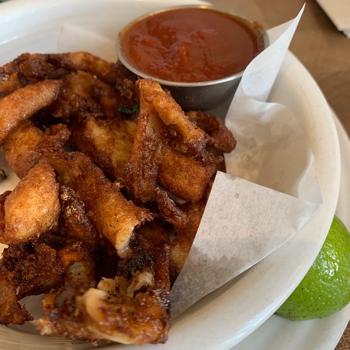 review photo of Cafe Gratitude San Diego Coconut Calamari shared by @cheryllin on 11 Jun 2020 - review