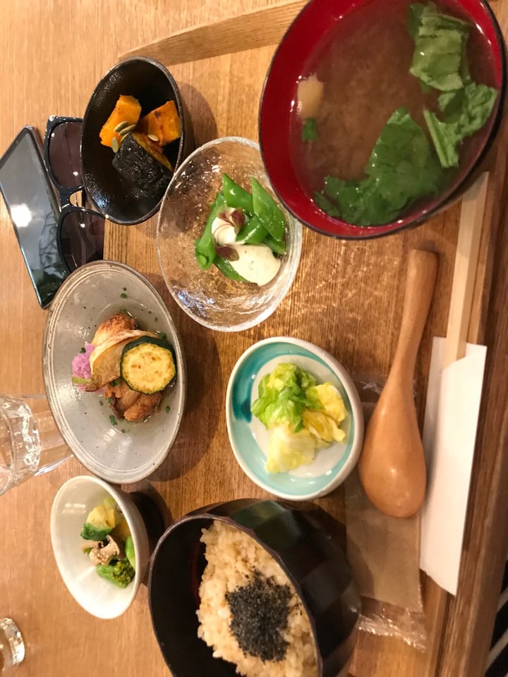 review photo of Brown Rice by Neals'yard Remedies brown rice with lots of side dishes lol shared by @pandamuses on 30 Jul 2018 - review