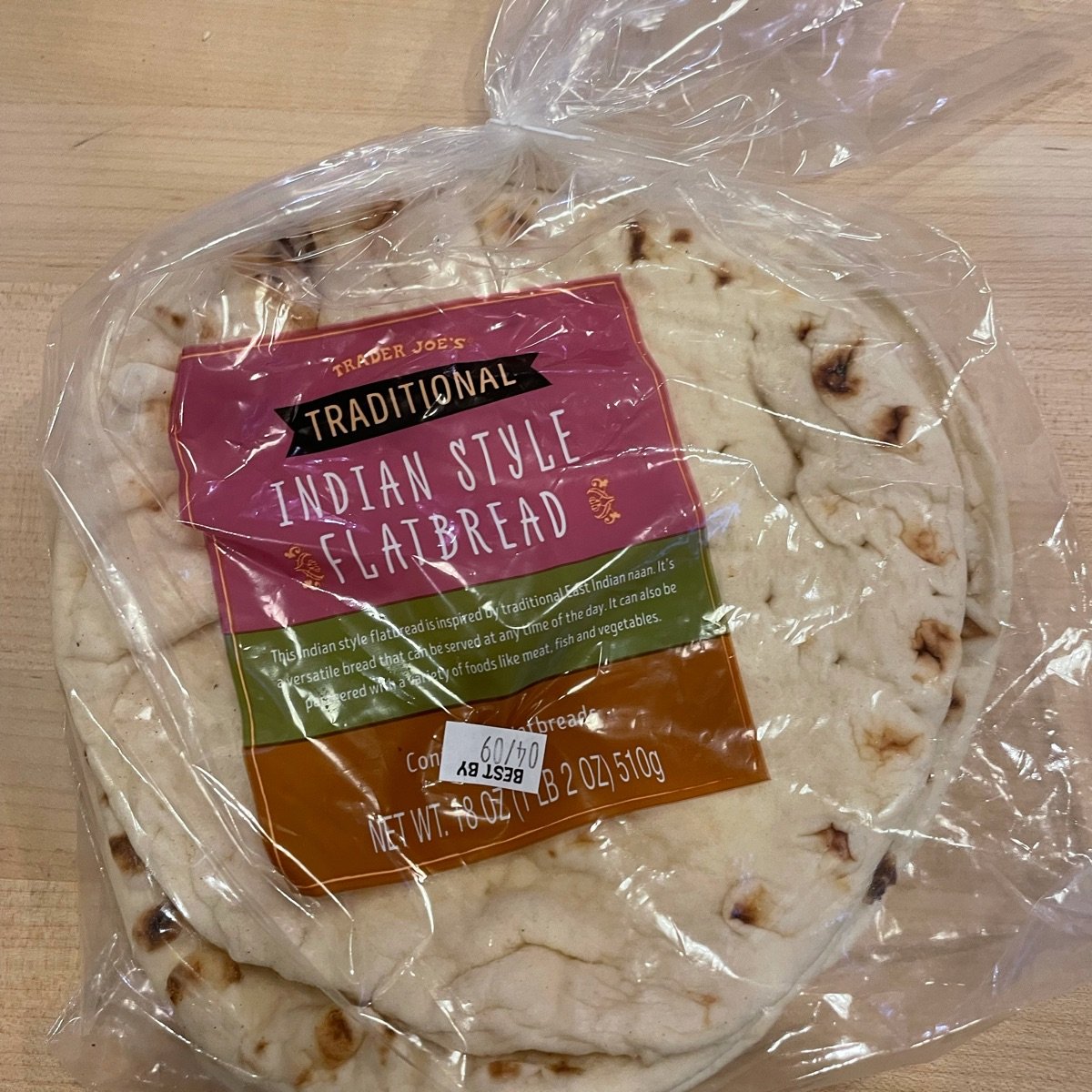 Trader Joe's Indian Style Flatbread (Traditional) Reviews abillion