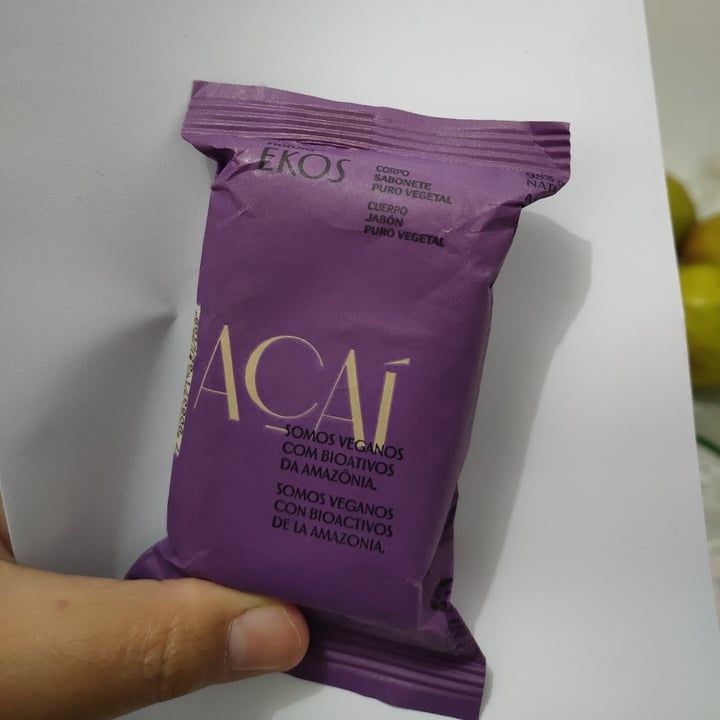 photo of Natura Sabonete Puro Vegetal Esfoliante Acaí shared by @crisrego on  22 Apr 2022 - review