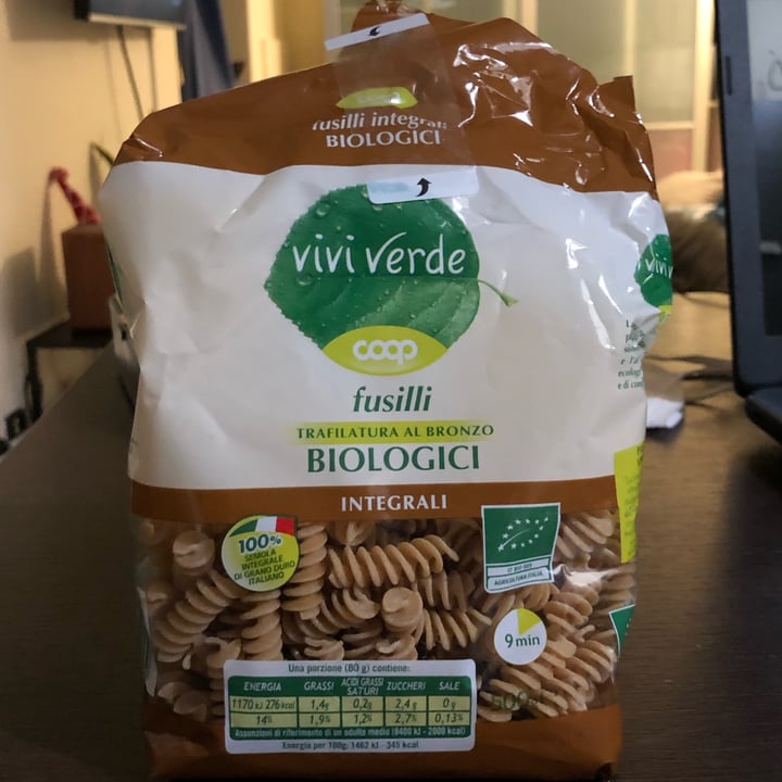 photo of Vivi Verde Coop Fusilli Integrali shared by @patatalol on  13 Apr 2022 - review