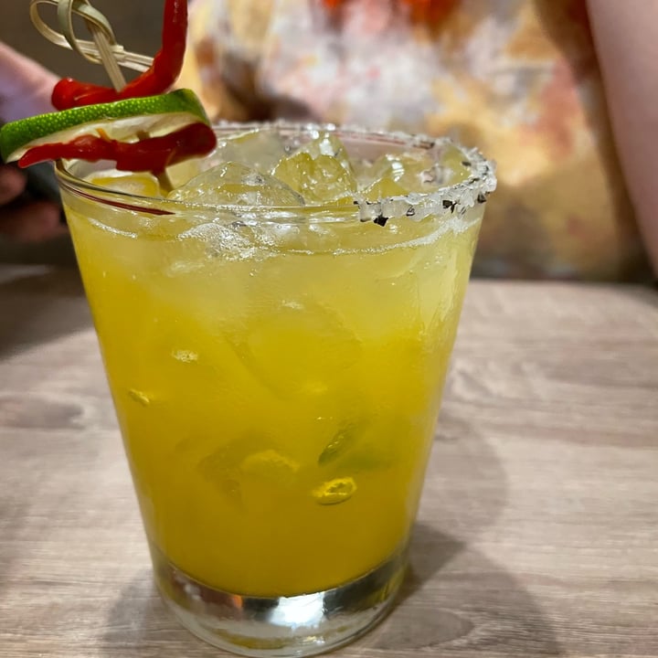 photo of Plant City Mango chili margarita shared by @imavegan247 on  27 Feb 2022 - review