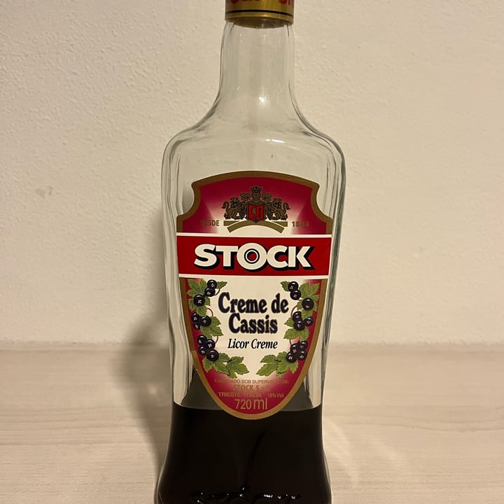 photo of Stock Creme de cassis shared by @caiovinicius on  11 May 2022 - review