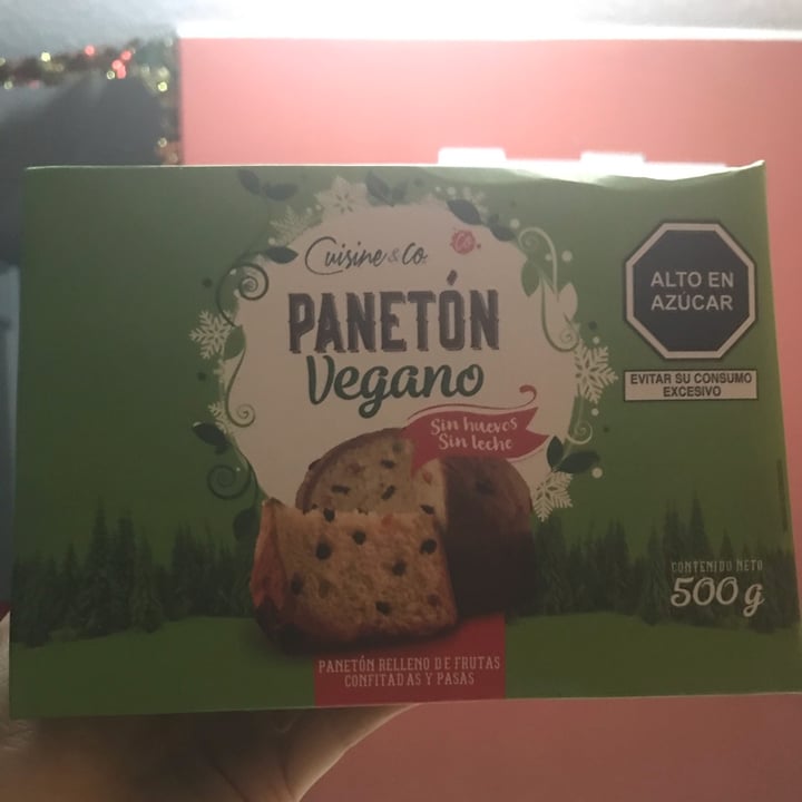 review photo of Cuisine & Co Panetón Vegano shared by @maggiejsuksjslsb on 23 Dec 2021 - review