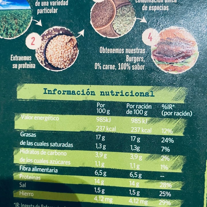 photo of Findus Burger de Proteína de Guisante shared by @mikelpro on  21 Dec 2020 - review