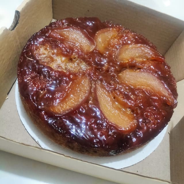 Photo of the dish “Torta invertida de manzana”