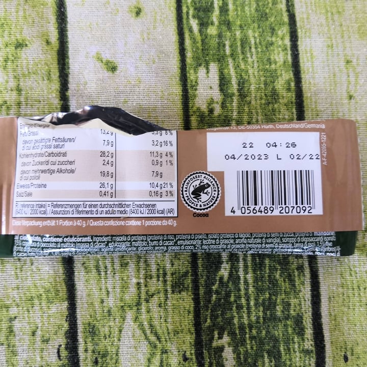 review photo of Vegan Protein Bar Protein Bar Chocolate Brownie shared by @ceciliaa on 24 Aug 2022 - review