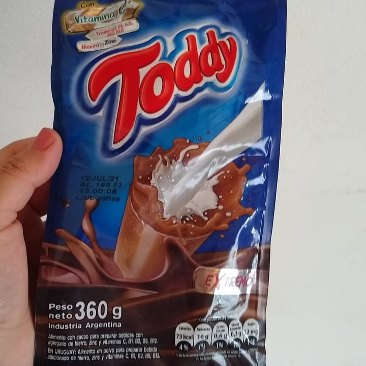 review photo of Toddy Toddy Cacao en Polvo Extremo shared by @chipy020 on 04 Nov 2020 - review