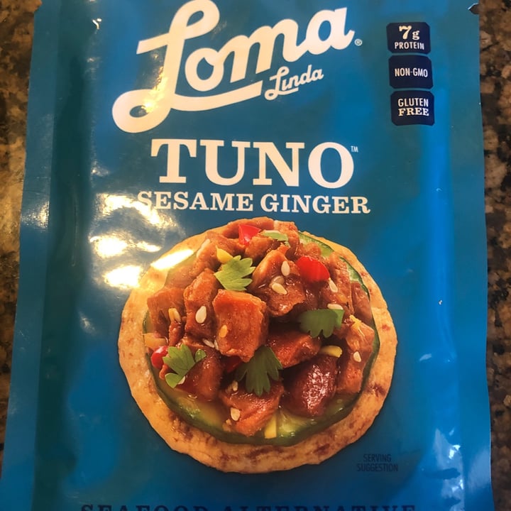 photo of Loma Linda Sesame Ginger Fishless Tuna shared by @karenasp on  02 Nov 2020 - review
