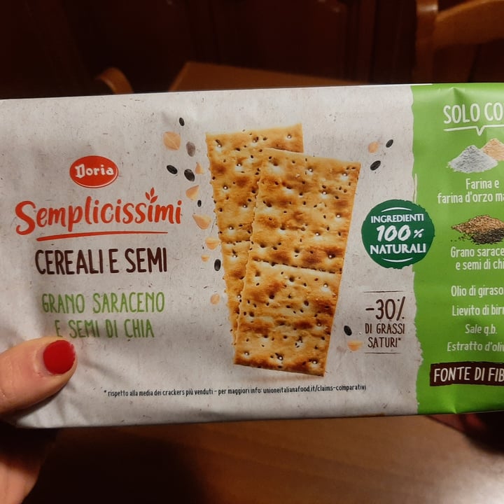 photo of Doria Semplicissimi cereali e semi grano saraceno e semi di chia shared by @atlantis on  19 Jan 2022 - review