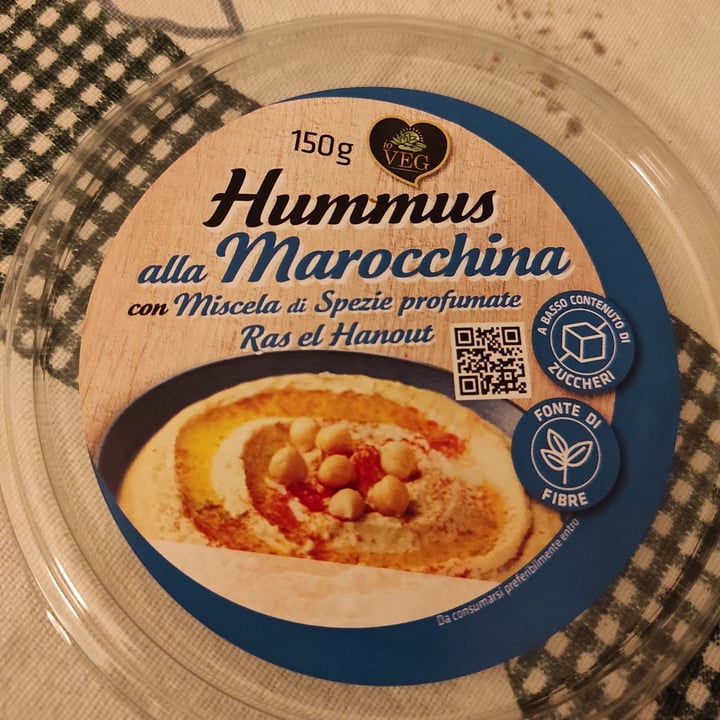 photo of ioVEG hummus alla marocchina shared by @agnesege on  12 Jul 2022 - review